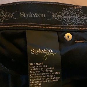Style & Co Jeans - NWOT Style & Co jeans, size 16WP Style & Co Jeans - NWOT Style & Co jeans, size 16WP